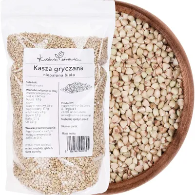Produktbild von Buchweizengrütze 1 kg Ungeröstet Weiß Natur Beilage Vegan Küche