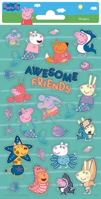 Immagine prodotto di Foglio di adesivi Peppa Wutz