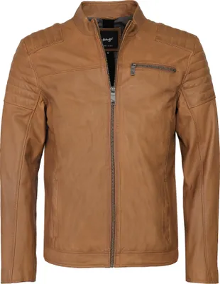 Produktbild von Maze Lederjacke Rocha Herren cognac XXL