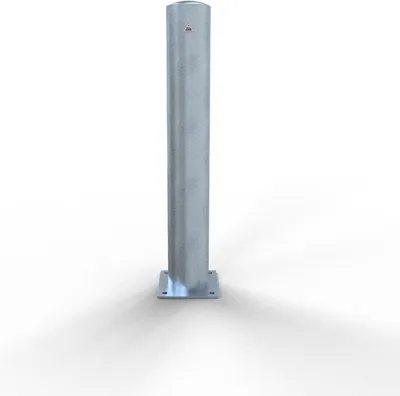Produktbild von Schake Stahlrohrpoller ortsfest aus Stahlrohr verzinkt Ø273x5,0mm zum Aufdübeln 1500mm Gesamtlänge