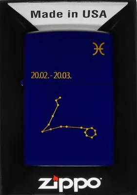 Zdjęcie produktu dla Zapalniczka Zippo Zodiac Pisces 6006943