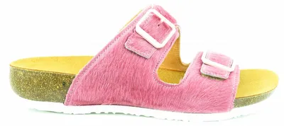 Produktbild von Think JULIA Fell Pantolette Rosa in Gr. 38