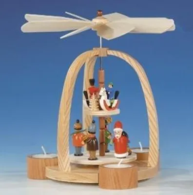 Produktbild von 2-stöckige Pyramide Reiterlein (24cm) von Knuth Neuber