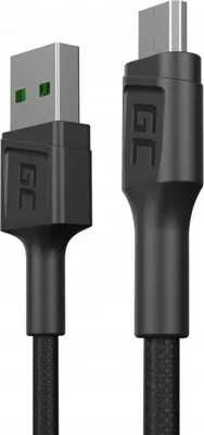 Obrázek produktu pro Green Cell KABGC23 USB kabel USB 2.0 0,3 m USB A Micro-USB B Black