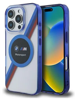 Immagine prodotto di Bmw Bmhmp16X23Htput Iphone 16 Pro Max 6,9 Przezroczysty/Transparent Hardcase Motorsport Iml Circle Magsafe