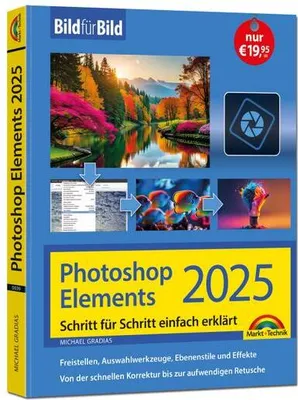 Obrázok produktu pre Photoshop Elements 2025 - Bild für Bild erklärt