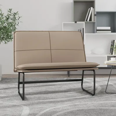 Produktbild von Sitzbank Cappuccino-Braun 100x75x76 cm Kunstleder , Sitztruhen Design 2024