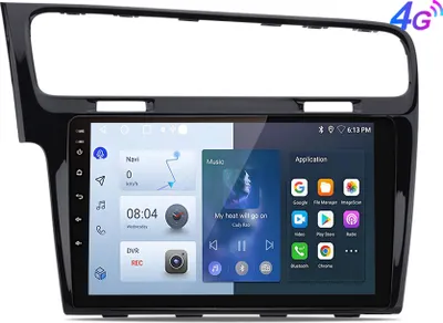Obrázek produktu pro Carplay 6+128G Android13 Autoradios für vw golf 7 VII mk7 2008-2012 WIFI DAB+ RDS 4GSIM Bluetooth 8Kern DSP SWC FM