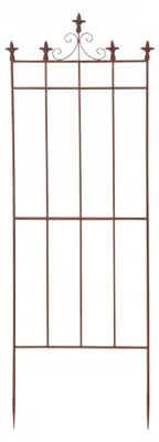 Image de Esschert Design Support pour plantes grimpantes 2D lys français L ; PY64