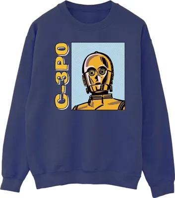Produktbild von Star Wars - Sweatshirt für Herren BI45251 (XXL) (Marineblau)