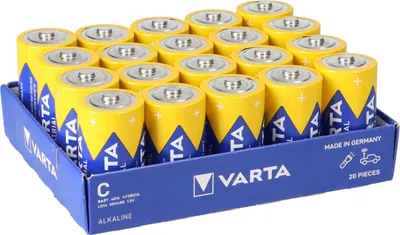Produktbild von 20 Stück Varta 4014 Industrial Baby C Batterie lose