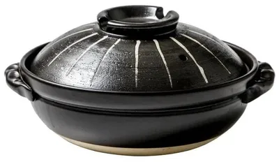 Zdjęcie produktu dla Żaroodporna ceramiczna zupa z pokrywką