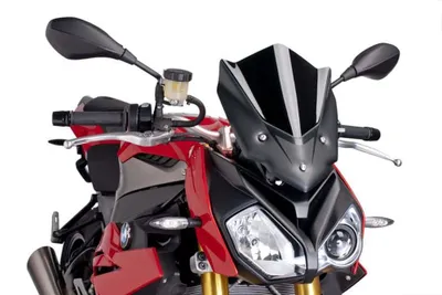 Image de PUIG écran sport nu noir ABE approuvé pour Bmw r s 1000