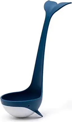 Produktbild von PELEG DESIGN Souper Tail Schöpflöffel, ideal zum Kochen, Servieren von Suppe, Eintopf und mehr – lustige und dekorative Suppenkelle