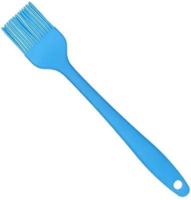 Produktbild von CHPN – Backpinsel – Küchenpinsel – Pinsel – Silikonpinsel – Blau – 20 cm – Silikon – Küchenzubehör – Küchenutensilien – Backen – Streichen – Einfetten – Fettpinsel