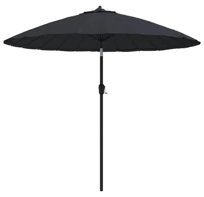 Produktbild von vidaXL Sonnenschirm mit Aluminium-Mast 250 cm Schwarz