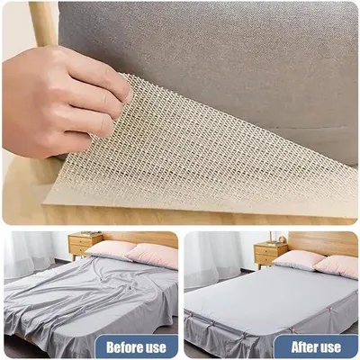 Image de Tapis antidérapant Unyqoos® de grande taille, découpable – Sous-couche en PVC pour tapis et sols lisses, antidérapant, réutilisable