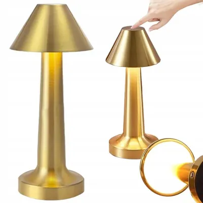 Obrázek produktu pro Noční Lampa Stolní Do Ložnice Dotyková Lampa 3-Stupňová Bezdrátová