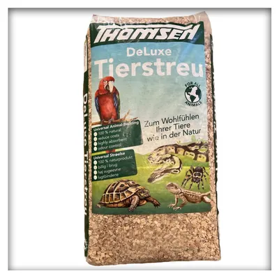 Produktbild von 15 kg DeLuxe Tierstreu XXL Buchenholz-Granulat Vögel, Nager, Reptilien