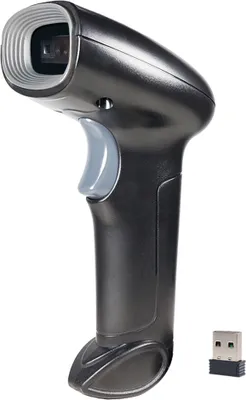 Obrázek produktu pro WHS22 Čtečka čárových kódů 2D 1D 2.4G bezdrátové připojení kabelem USB, manuální spouštění/automatické kontinuální skenování, podpora kódů na obrazovce
