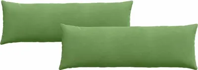 Immagine prodotto di vidaXL Cuscino per divano 2 pezzi verde chiaro 120 x 40 cm in tessuto a coste