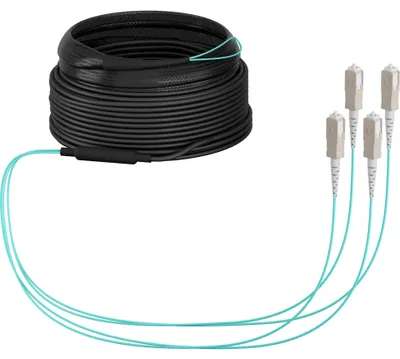 Produktbild von EFB Elektronik O8301S30OM3, 30 m, U-DQ(ZN) BH, OM3, 4x SC, 4x SC