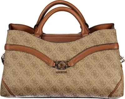 Produktbild von Elegante beige Damenhandtasche mit vielseitigen Fächern und Riemen