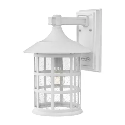 Immagine prodotto di Applique da esterno in stile retrò, bianco testurizzato, E27, 60 W, Freeport Hinkley