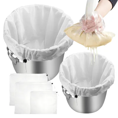 3 Filterbeutel Braubeutel 66×56 cm / 46×40 cm