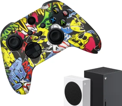 Produktbild von Hüllen & Skins für Xbox Series X & S – Performance-Gaming-Hüllen – Soft Grip-Cover – Anti-Rutsch-Controller-Zubehör – Grafity