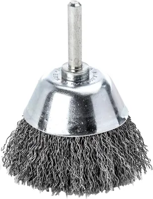 Produktbild von Lessmann Schaft-Flächenbürste Stahldraht gew. 70x0,3mm