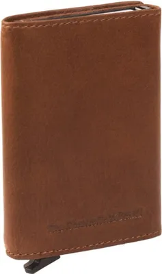Image de The Chesterfield Brand Cuir étui pour carte de crédit Lancaster Card Holder Cognac brun
