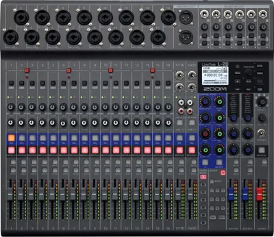 Image de Zoom LiveTrak L-20 Studio compact multipiste