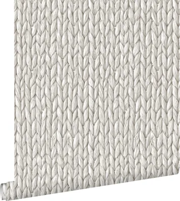 Zdjęcie produktu dla ESTAhome Tapeta tkany motyw trzciny jasna ciepła szarość 53 cm x 10.05 m