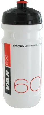 Produktbild von VAR Trinkflasche 600 ml weiß-rot