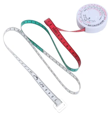 Imagen del producto de Cinta métrica para el índice de masa corporal (IMC), medidor de grasa corporal, calculadora de pérdida de peso