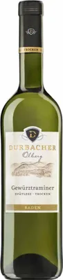 Produktbild von Durbacher Ölberg Gewürztraminer Spätlese trocken - Alkoholgehalt: 15 % vol