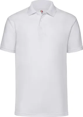 Immagine prodotto di Polo da uomo Fruit of the Loom 63-402-0 | 65/35 Piqué - Colore: Bianco - Taglia: S