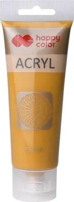 Image de Peinture acrylique 75ml ocre HAPPY COLOR