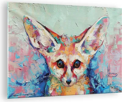 Produktbild von Bilder auf glas - Einteilig - Klein November Bunt - 70x50cm - Glasbilder - Wandbilder - Bilder - zum Aufhängen bereit - Wanddekoration aus Glas - Glas Bilder - Wandbild auf Glas - GAA70x50-4568