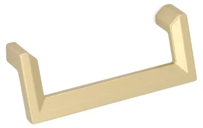 Image de Poignée pour meubles en zamac Entraxe 96mm en laiton galver