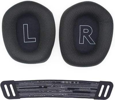 Zdjęcie produktu dla Zapasowe podkładki na słuchawki Logitech G733 - 2 sztuki - oddychający materiał - wygodne i miękkie - ServiceTopper