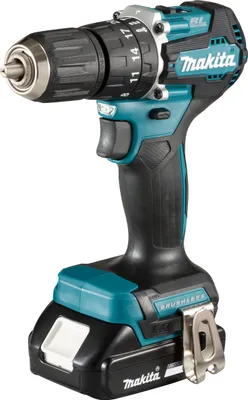 Image de Perceuse-visseuse à percussion sans fil Makita DHP487RAJ 18V, avec 2 batteries, chargeur et MAKPAC taille 2