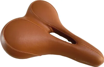 Image de Selle de confort P&P Luftikus 508, Uni, 280x217mm, 726g, marron