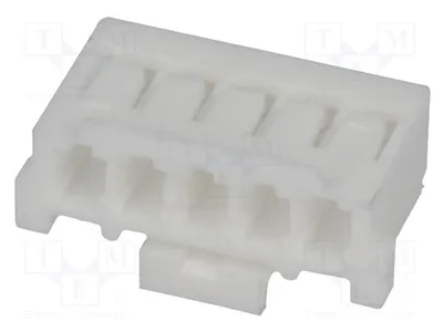 Obrázok produktu pre 5x zásuvka, samica, 5 kontaktov, doska s vodičmi 2 mm, priama, 35507-0500, konektor Signteck