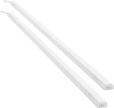Produktbild von LED Lichtleiste neutralweiß 80cm 2er Set Leiste 1000lm Unterbauleuchte SEBSON