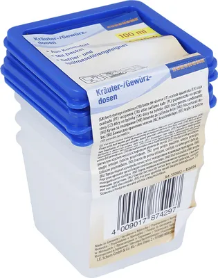 Produktbild von 4er Kräuterdosen je 100 ml EUROHOME®