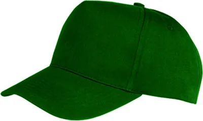 Produktbild von Result Headwear RC084X | Boston 5-Panel Cap / Kappe / Mütze / Hut - Farbe: Bottle - Größe: One Size