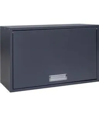 Zdjęcie produktu dla Szafka wisząca narzędziowa UHL-MASH AI-7 45x75x35 cm | Szara-Antracyt | Metalowa szafka garażowa