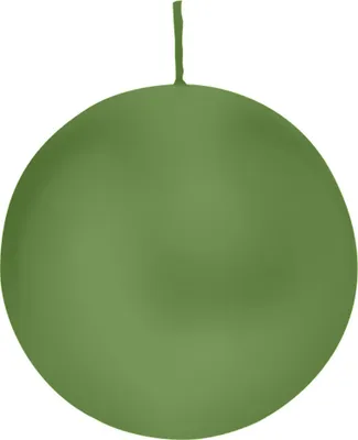 Produktbild von Kugelkerzen Pastell Grün Ø 80 mm, 6 Stück
